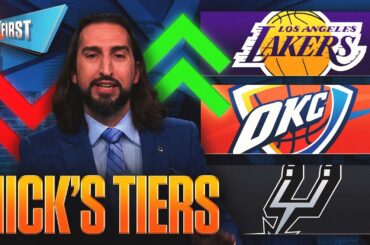 ‘Maybe’ Lakers are contenders, Thunder vs. Spurs rivalry, Who is on top of Nick’s NBA Tiers? | FTF