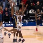 Trey Murphy Ends Half w/ Absolute Rainbow vs. Clippers