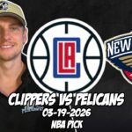 Los Angeles Clippers vs New Orleans Pelicans 3/19/26 NBA Free Picks & Prediction | NBA Betting Tips