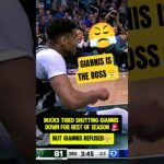 Giannis REFUSES to be SHUT DOWN👀