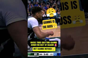 Giannis REFUSES to be SHUT DOWN👀
