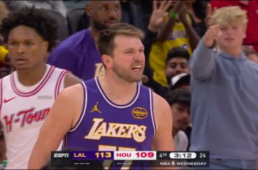 Luka Dončić COULDN'T MISS in 4Q vs Houston 🤯 | March 18, 2026