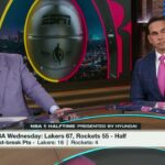 'GIVE ME AWE' 🤩 Windy was in DISBELIEF at LeBron's first-half dunks in Lakers-Rockets | NBA Halftime