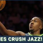 Minnesota Timberwolves DESTROY Utah Jazz With Pace, Defensive Effort As Ayo Dosunmu Shines