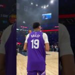 pregame routine with Ace Bailey 🤝