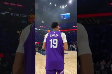 pregame routine with Ace Bailey 🤝