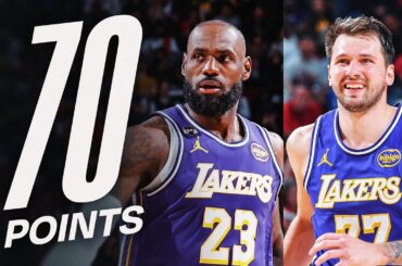 LeBron & Luka MAKE HISTORY & Combine for 70 POINTS vs Rockets 🔥 | March 18, 2026