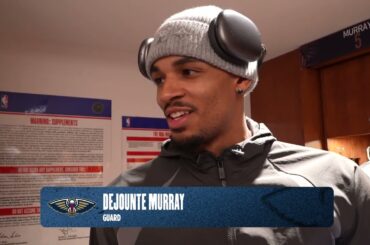 Dejounte Murray | Pelicans-Clippers Postgame Interview 3/18/2026