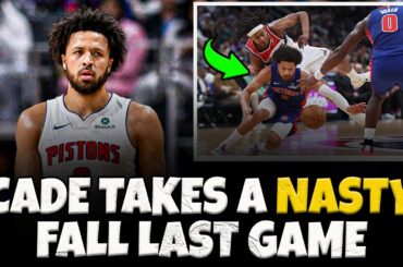 Reacting To Cade Cunningham's Injury Vs Washington Wizards