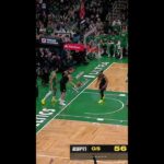 JT crossed up KP 👀 #celtics #nba #shorts