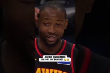 Jonathan Kuminga Hits a Full Court Shot 😱