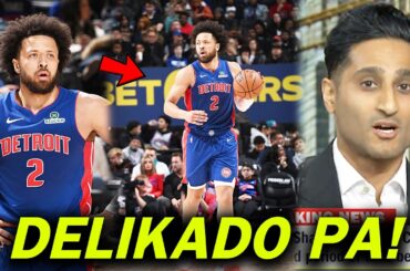 Nako po! cade cunningham "COLLAPSED LUNG!" │Delikado biglang ang detroit pistons sa playoffs! 😱😱