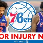 MAJOR NBA Injury News That Sixers Fans NEED To See! Philadelphia 76ers News & Rumors