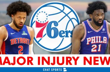 MAJOR NBA Injury News That Sixers Fans NEED To See! Philadelphia 76ers News & Rumors