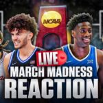 March Madness DAY 1 LIVE 🚨: Reactions, updates, scores, previews & advice