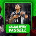 Spurs' Devin Vassell continuing to get his with San Antonio | Numbers on the Board | NBA on NBC