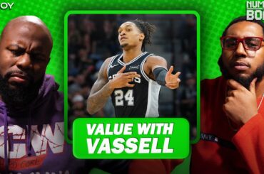 Spurs' Devin Vassell continuing to get his with San Antonio | Numbers on the Board | NBA on NBC