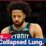 DEVASTATED: Detroit Pistons STAR Cade Cunningham Suffers Collapsed Lung, Season In Jeopardy