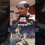 Dejounte Murray talks Trey Murphy III fastbreak dunk #pelicans #nba #highlights