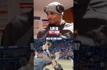 Dejounte Murray talks Trey Murphy III fastbreak dunk #pelicans #nba #highlights