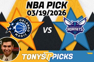 Orlando Magic vs Charlotte Hornets Pick 3/19/26 NBA Pick Prediction