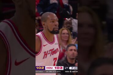 DURANT from DOWNTOWN 🏙️ #rockets