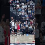 Anthony Edwards Hits a Cold Three vs Clippers 🎯🔥 #viral #nba