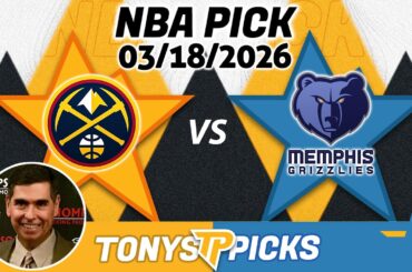 Denver Nuggets vs Memphis Grizzlies Pick 3/18/26 NBA Pick Prediction