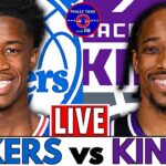 Philadelphia 76ers vs Sacramento Kings Live Stream Play-By-Play & Scoreboard