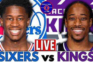 Philadelphia 76ers vs Sacramento Kings Live Stream Play-By-Play & Scoreboard