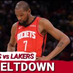 Rockets Offensive MELTDOWN Vs Lakers As Kevin Durant DISAPPEARS & Ime Udoka Gets OUTCOACHED... AGAIN