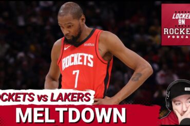 Rockets Offensive MELTDOWN Vs Lakers As Kevin Durant DISAPPEARS & Ime Udoka Gets OUTCOACHED... AGAIN