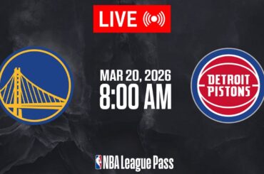 NBA LIVE! Golden State Warriors vs Detroit Pistons | March 20, 2026 | NBA Today NBA 2K26 Gameplay