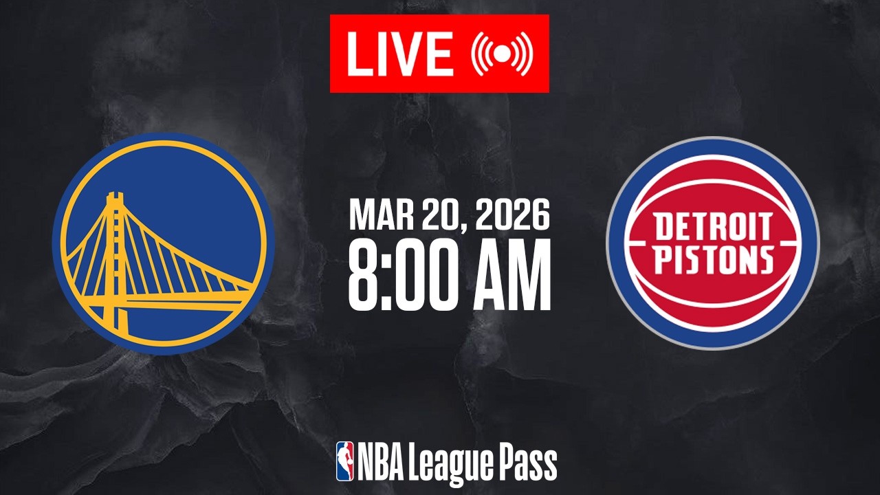 NBA LIVE! Golden State Warriors vs Detroit Pistons | March 20, 2026 | NBA Today NBA 2K26 Gameplay