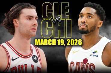 Cleveland Cavaliers vs Chicago Bulls Full Game Highlights – March 19, 2026 | NBA Season