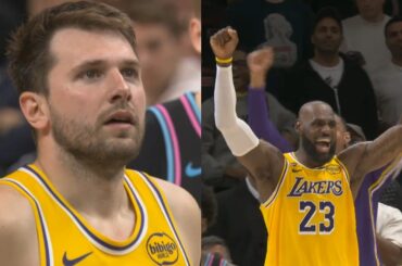 Luka Doncic TAKES OVER CLUTCH and scores 60 points to win vs Heat