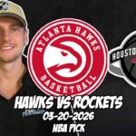 Atlanta Hawks vs Houston Rockets 3/20/26 NBA Free Picks & Prediction | NBA Betting Tips
