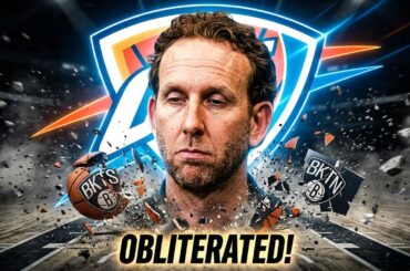 Nets gets their cheeks obliterated by the Oklahoma city Thunder