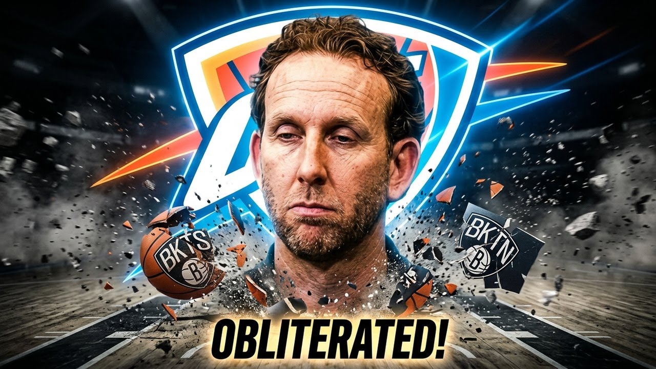 Nets gets their cheeks obliterated by the Oklahoma city Thunder