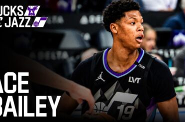 ACE BAILEY career-high against BUCKS 🚨 | UTAH JAZZ