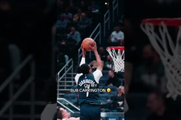 BUB CARRINGTON HAD THE SQUAD SHOOK 🫨 #highlights #nba #detroitpistons #washingtonwizards #shorts