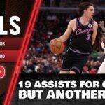 REKAP ®: 🏀 Chicago Bulls 115-110 loss to Cavaliers. ‘19 assists for Giddey, but another loss.’