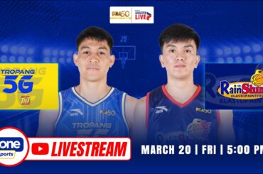 LIVE: TNT vs RAIN OR SHINE | PBA 50 COMMISSIONER’S CUP | MAR 20, 2026