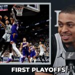 Keldon Johnson on Excitement for First Playoffs Since Joining Spurs