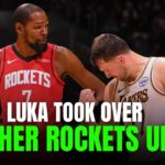 Houston Rockets LOSE to the Lakers AGAIN: Luka and LeBron DOMINATE!