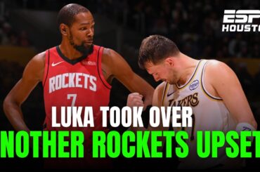 Houston Rockets LOSE to the Lakers AGAIN: Luka and LeBron DOMINATE!
