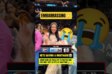 OKC embarrassing the Nets IN BROOKLYN😭