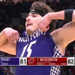 Wisconsin vs. High Point - Final 2 Minutes | March Madness 2026