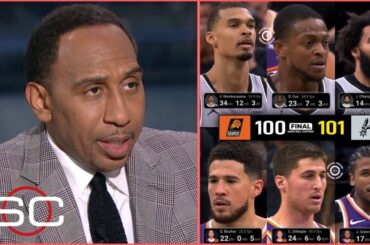 "Wemby is a MONSTER!" - ESPN on Victor Wembanyama Game-Winner, San Antonio Spurs beat Suns 101-100
