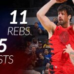 Deni Avdija 32 pts 11 rebs 5 asts vs Pacers 25/26 season